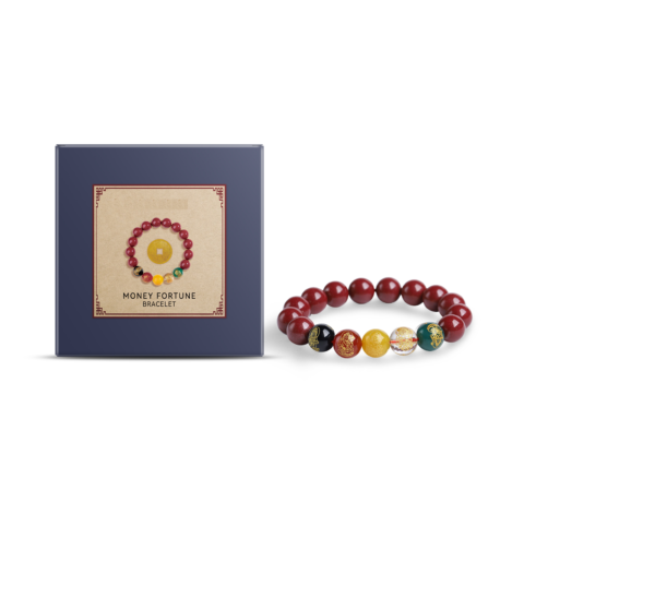 Get this purple sand bracelet and the red jasper glass will bring you good luck and health, achieving a double harvest.