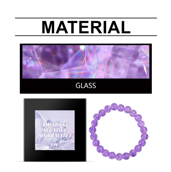 Immersive Health Preservation! Purple Rabbit Hair Crystal Bracelet, Improves Circulation and Revitalizes the Body and Mind - Image 5
