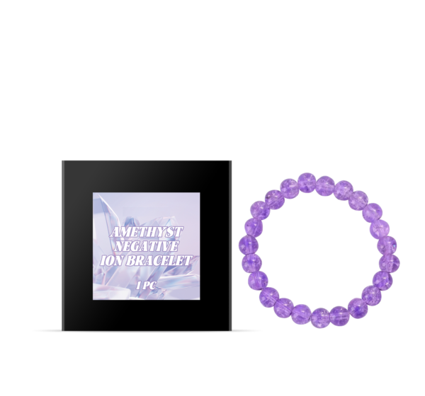 Immersive Health Preservation! Purple Rabbit Hair Crystal Bracelet, Improves Circulation and Revitalizes the Body and Mind
