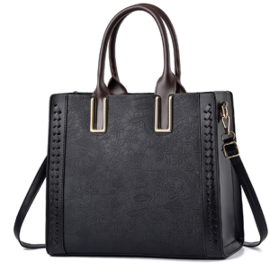 Simple and Elegant Shoulder Bag, Crossbody Option with Exquisite Pattern