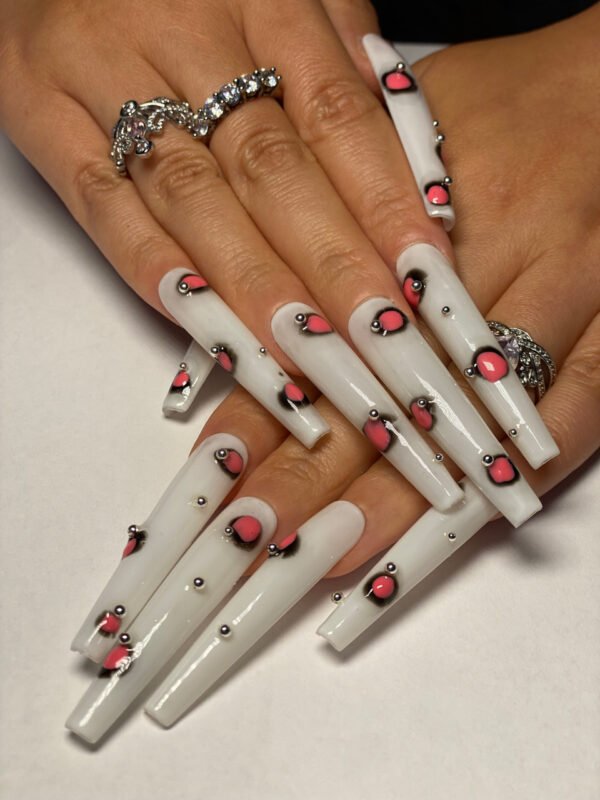 Love Shines Nails: Stylish Individualized Wearable Armor for Glam
