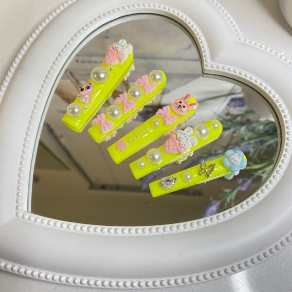 Adorable Girly Nail Stickers: Unleash Charming Girlish Vibes - Image 2