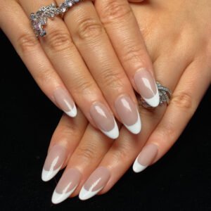 Nude French Tip Press - on Nails | Trendy Wearable Nails for 2025