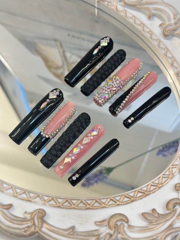 Glam Rhinestone - Accent Nails Set - Image 3