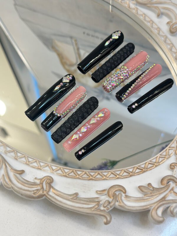 Glam Rhinestone - Accent Nails Set - Image 6