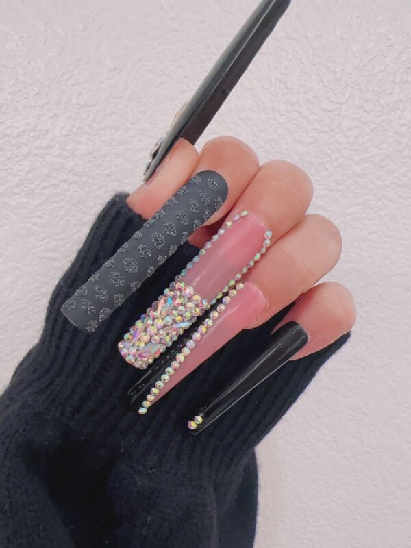 Glam Rhinestone - Accent Nails Set - Image 7